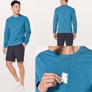 Lululemon At Ease Crew Teal Sweatshirt, XL